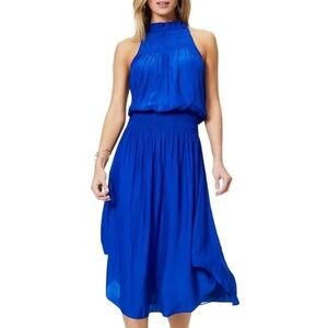 Ramy Brook Carlie Dress Blue SZ 6